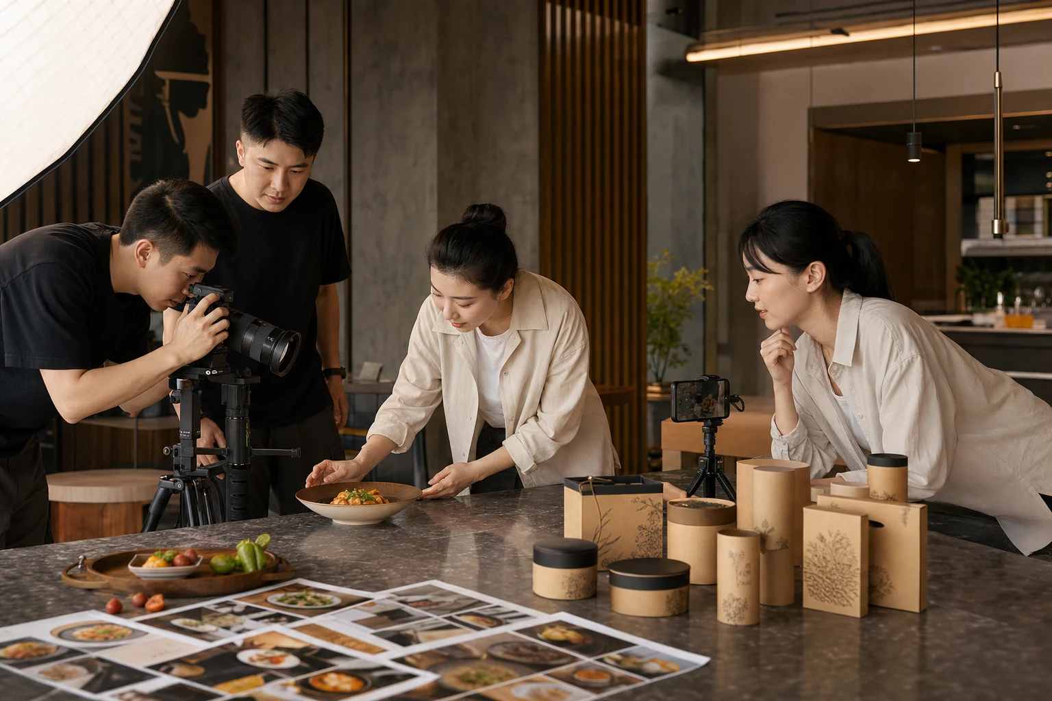 Food and beverage workspace