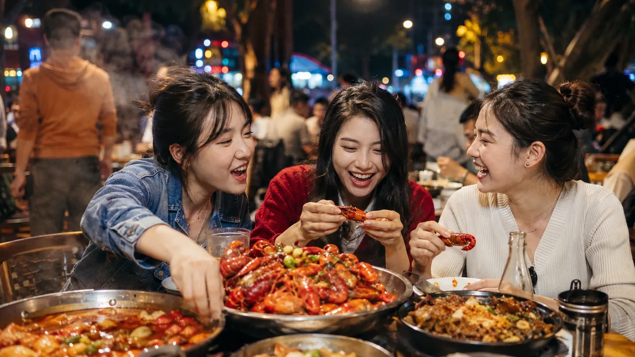 XunRed Douyin Food Livestream 01