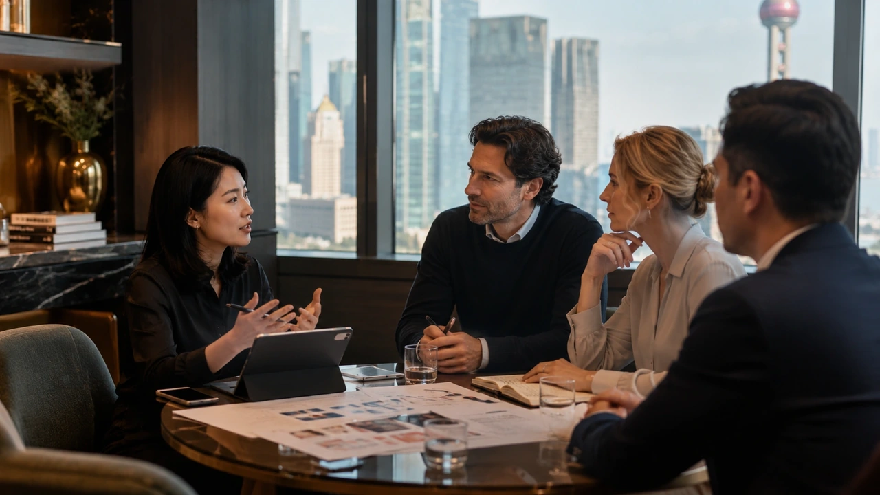 international brand strategy meeting