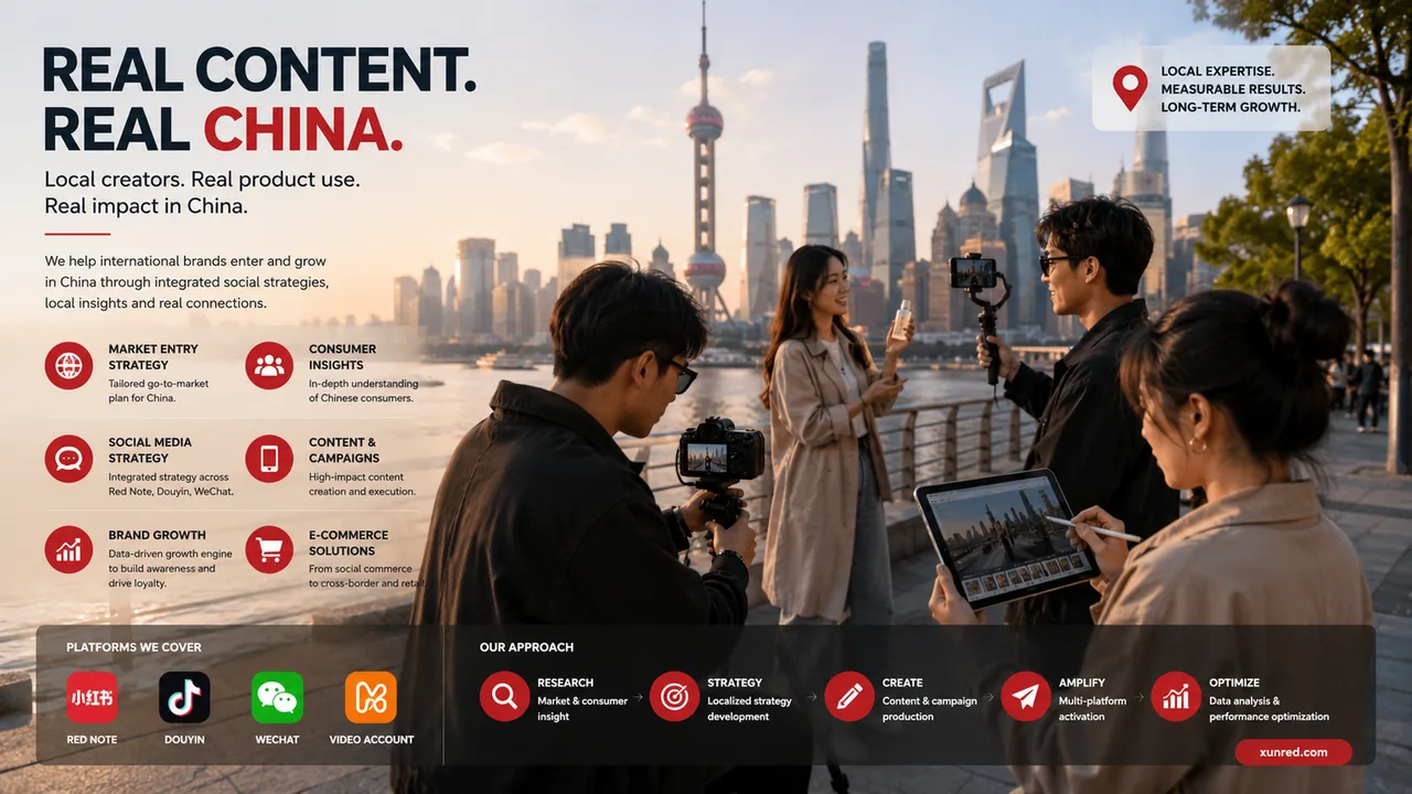 xunred integrated social marketing workspace