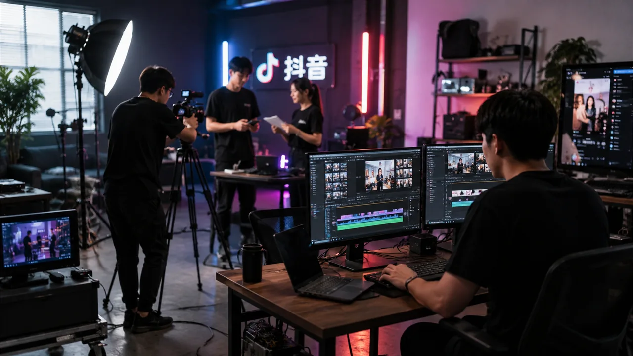 xunred douyin short video content production